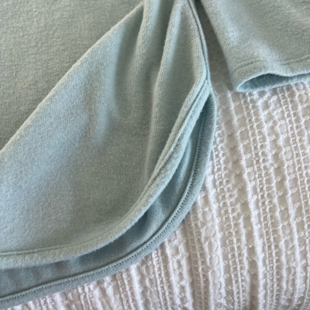 Ruby Rd Women's Light Blue Button-Detail Top - Picture 4 of 6